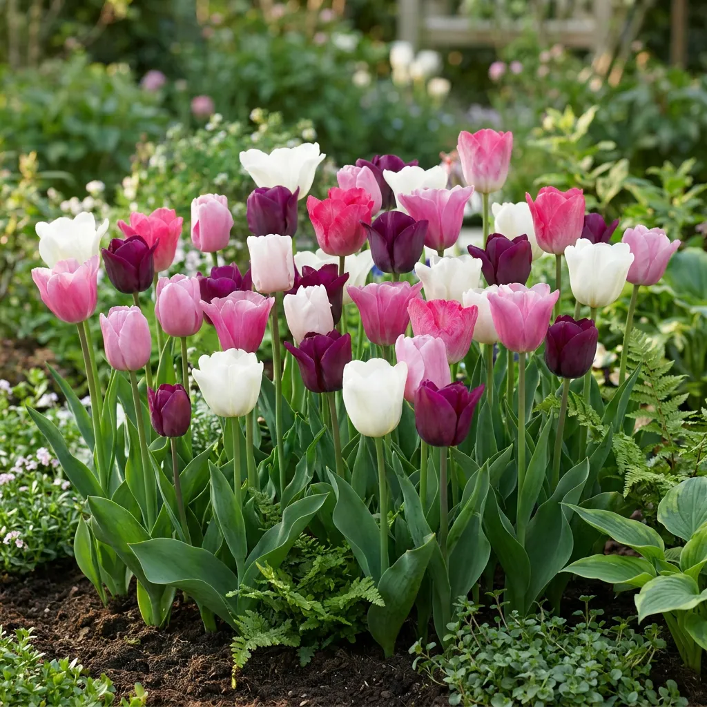 Plant and Stories Tulipe Pastel Tulipa bulbes 24 floraison mars
