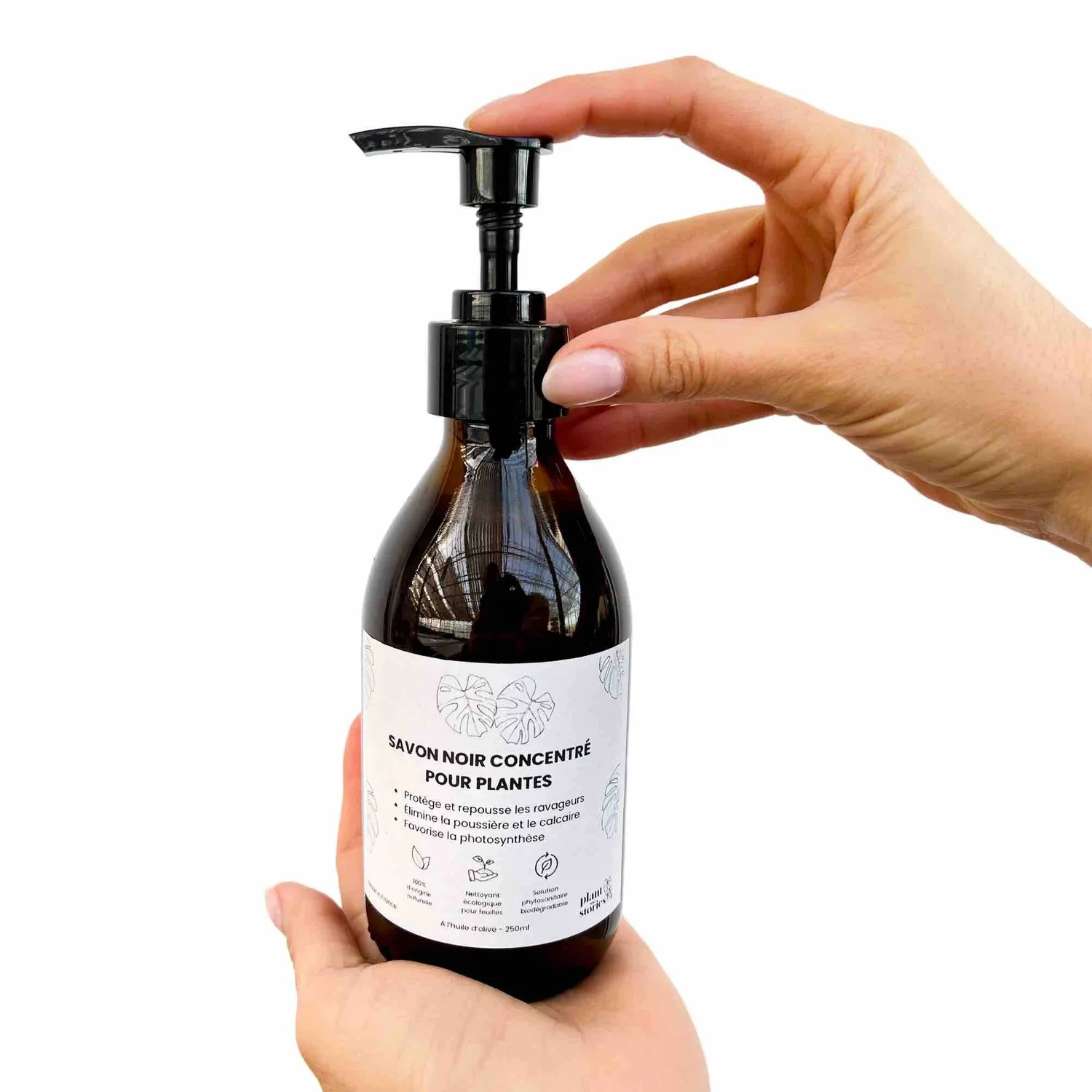 Plant and Stories savon noir plantes 100 ml naturel