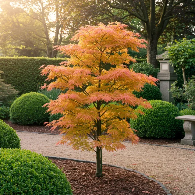 Plant and Stories Acer Katsura érable pot 19 cm flamboyant