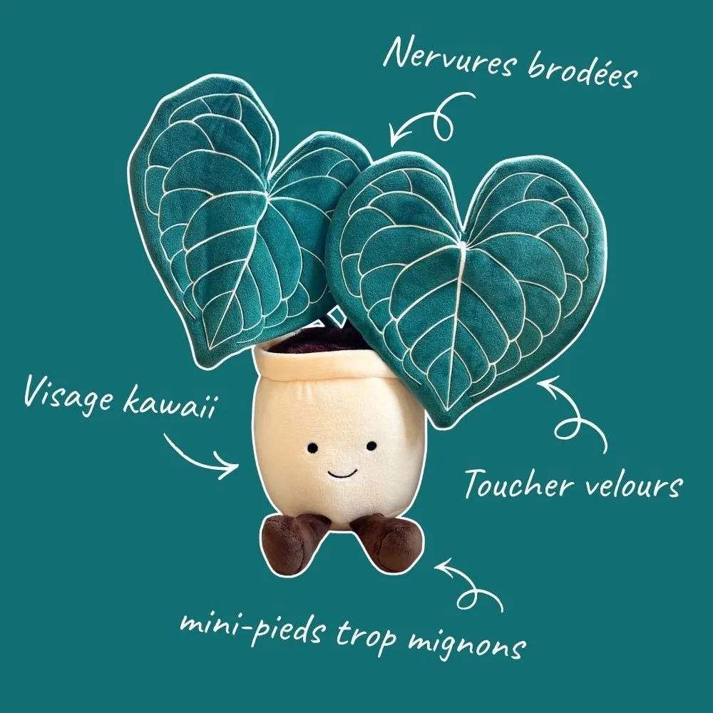 Plant and Stories Clari peluche mascotte 1 peluche + sticker doré