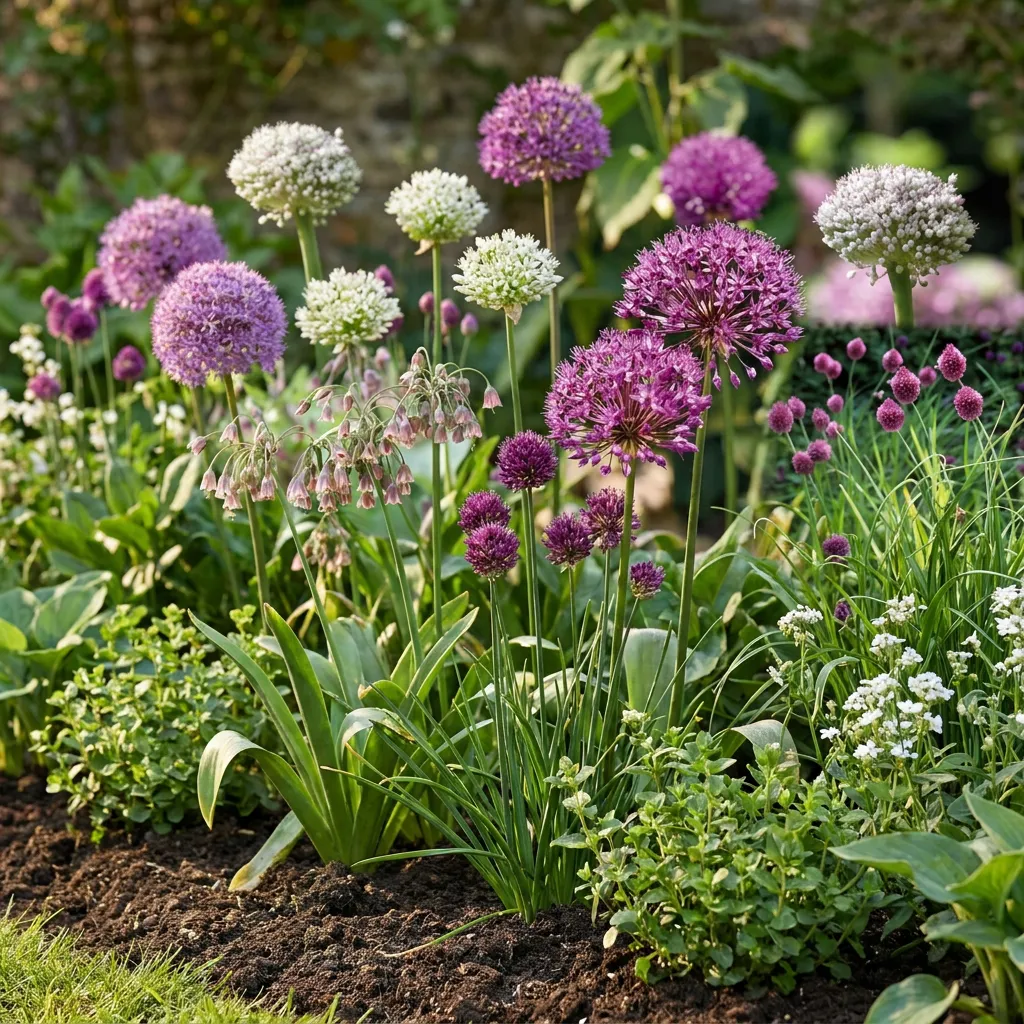 Plant and Stories Allium ail ornement 80 bulbes calibre 10/12