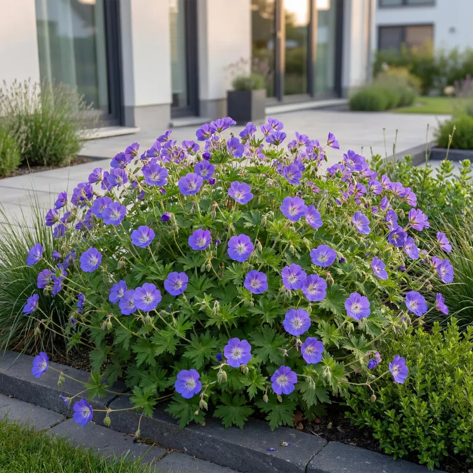 Plant and Stories Géranium Rozanne vivace pot 11 cm violet