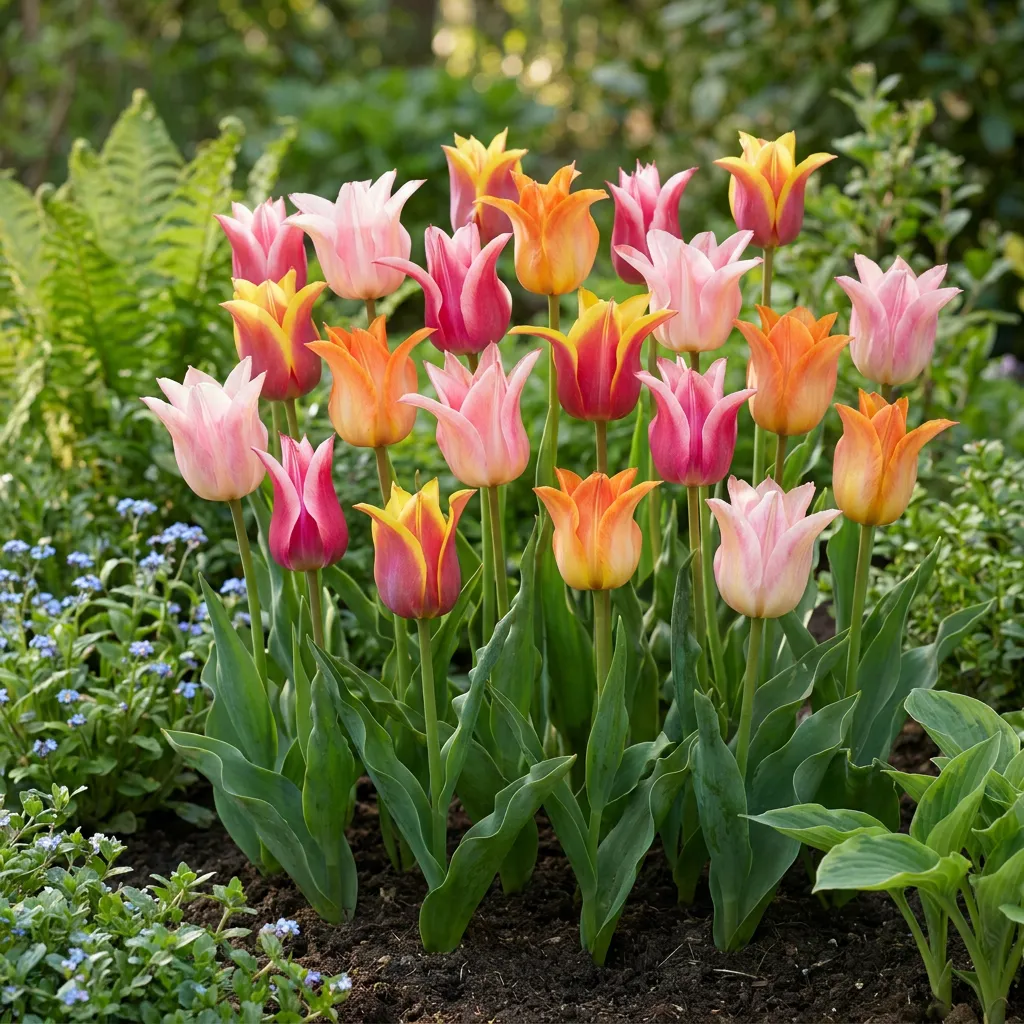 Plant and Stories Tulipe Ballade bulbes 12 calibre 11/12 mélange