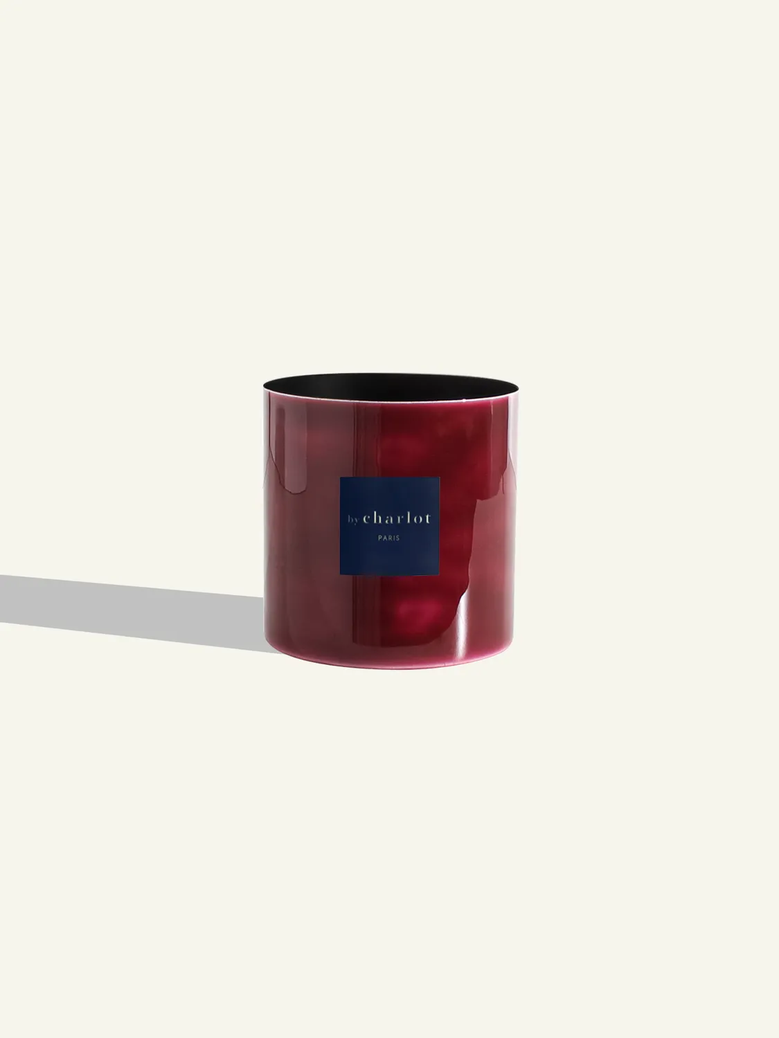 By Charlot Pourpre cache-pot métal 14 cm