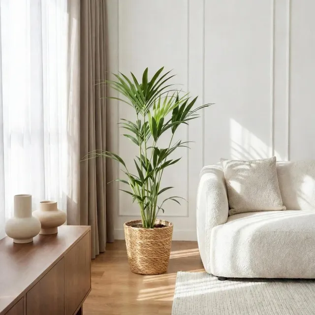Plant and Stories Howea Forsteriana kentia palmier pot 21cm 120-130cm