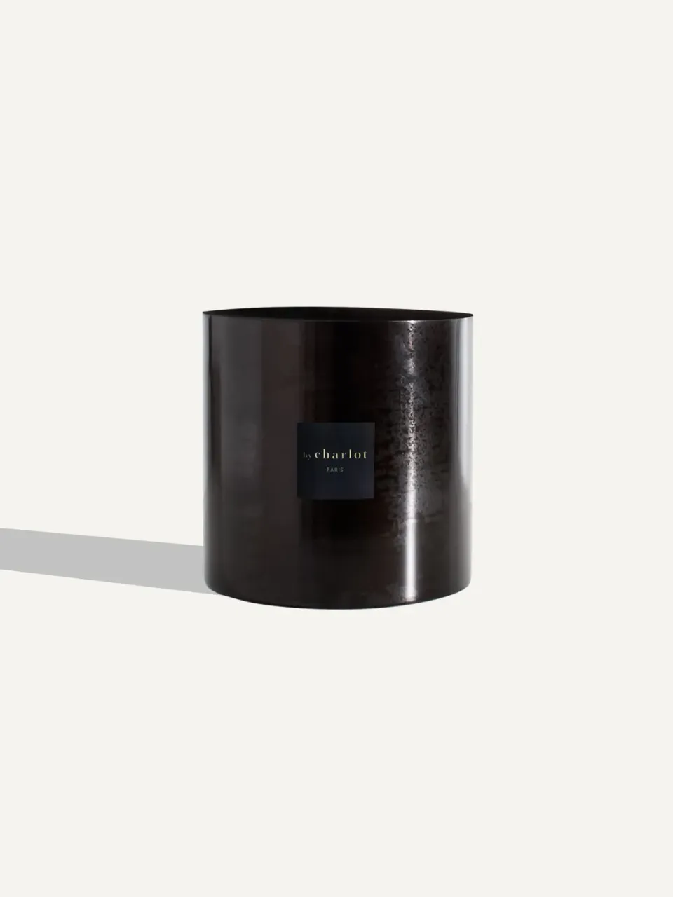 By Charlot Iconiques cache-pot métal noir graphite L