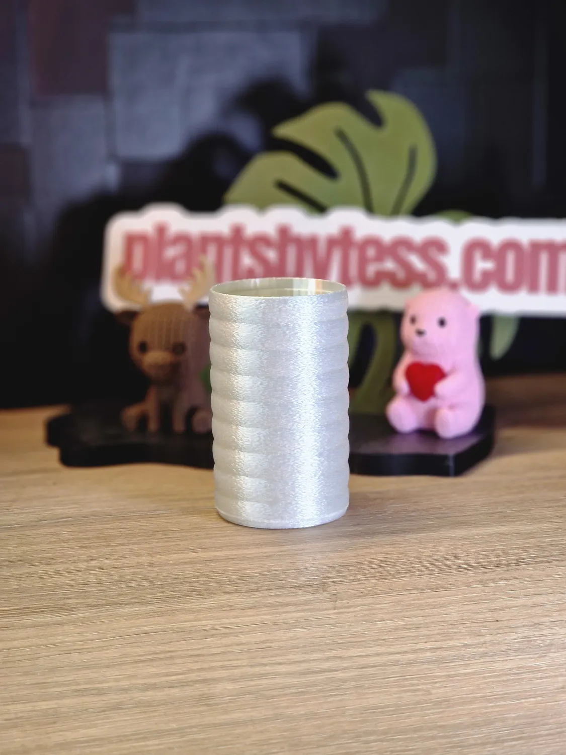 plant.ess Mini Sips cache-pot Marshmallow rose 9cm 3D