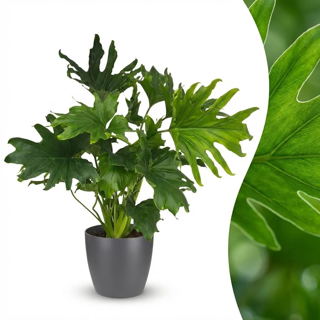 Plant and Stories Lickety Split philodendron plante pot 19cm 70cm