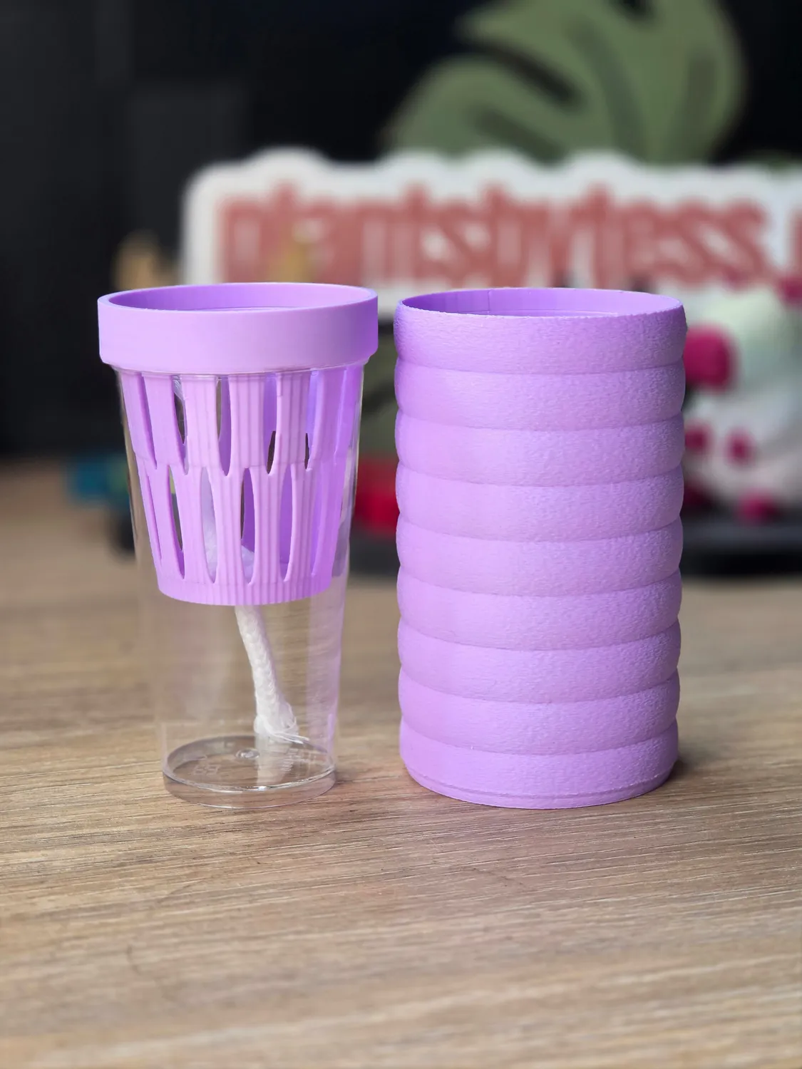 plant.ess Mini Sips set pot auto-arrosant complet 5 cm