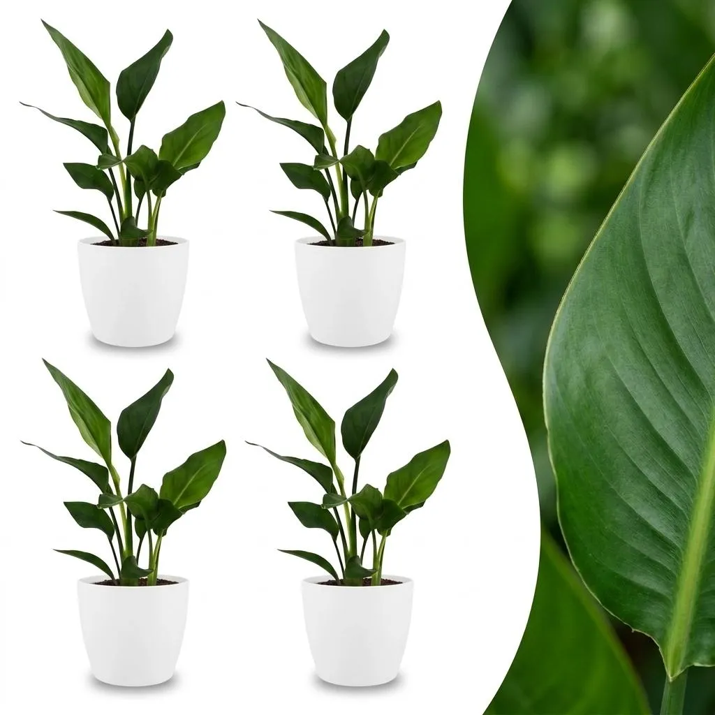 Plant and Stories Reginae strelitzia plante d'intérieur pot 12 cm