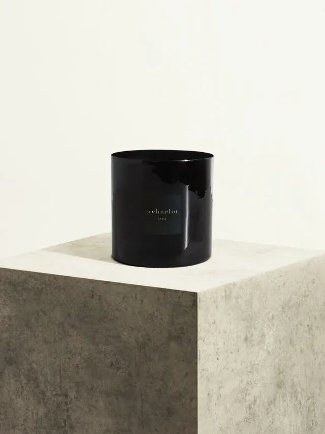 By Charlot pot métal cache-pot noir onyx 14 cm