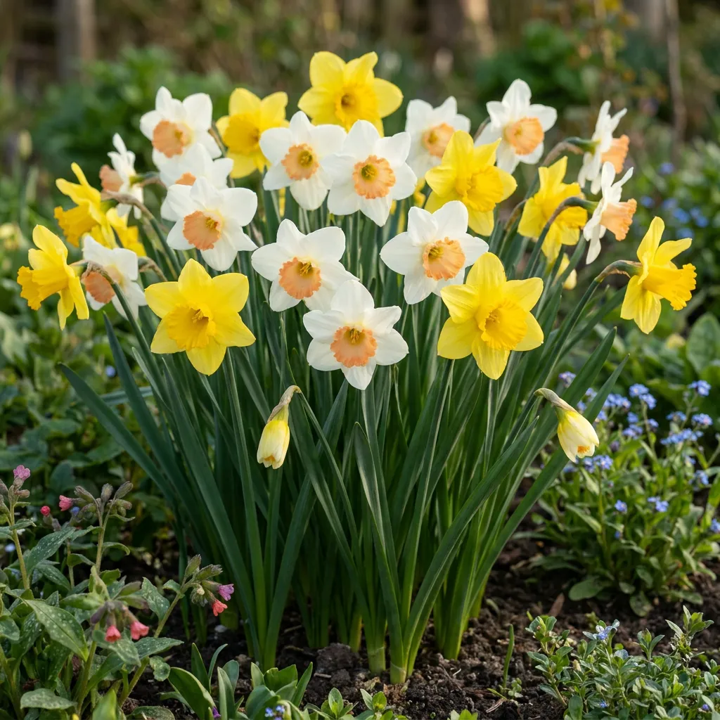 Plant and Stories Narcissus narcisse mélange 40 bulbes 10/12 jaune
