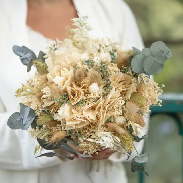 Réconciliation Végétale Clémence bouquet fleurs séchées naturel champêtre
