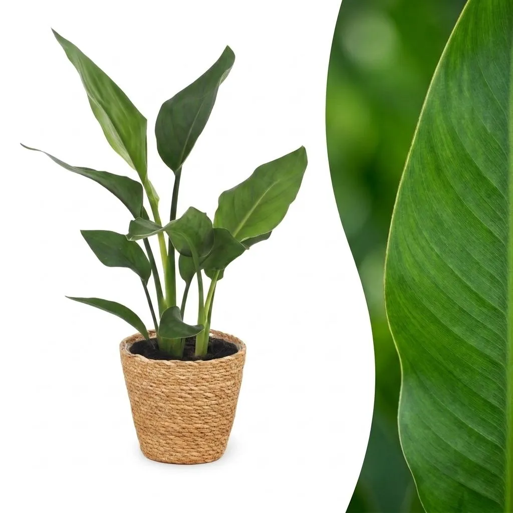 Plant and Stories Reginae strelitzia plante d'intérieur pot 12 cm