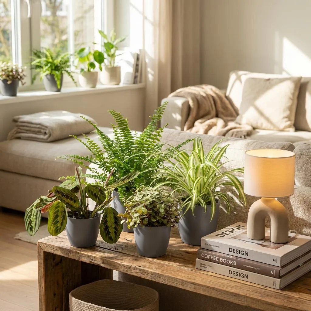 Plant and Stories Box Pet-Friendly 4 plantes pot 12cm sans cache-pot