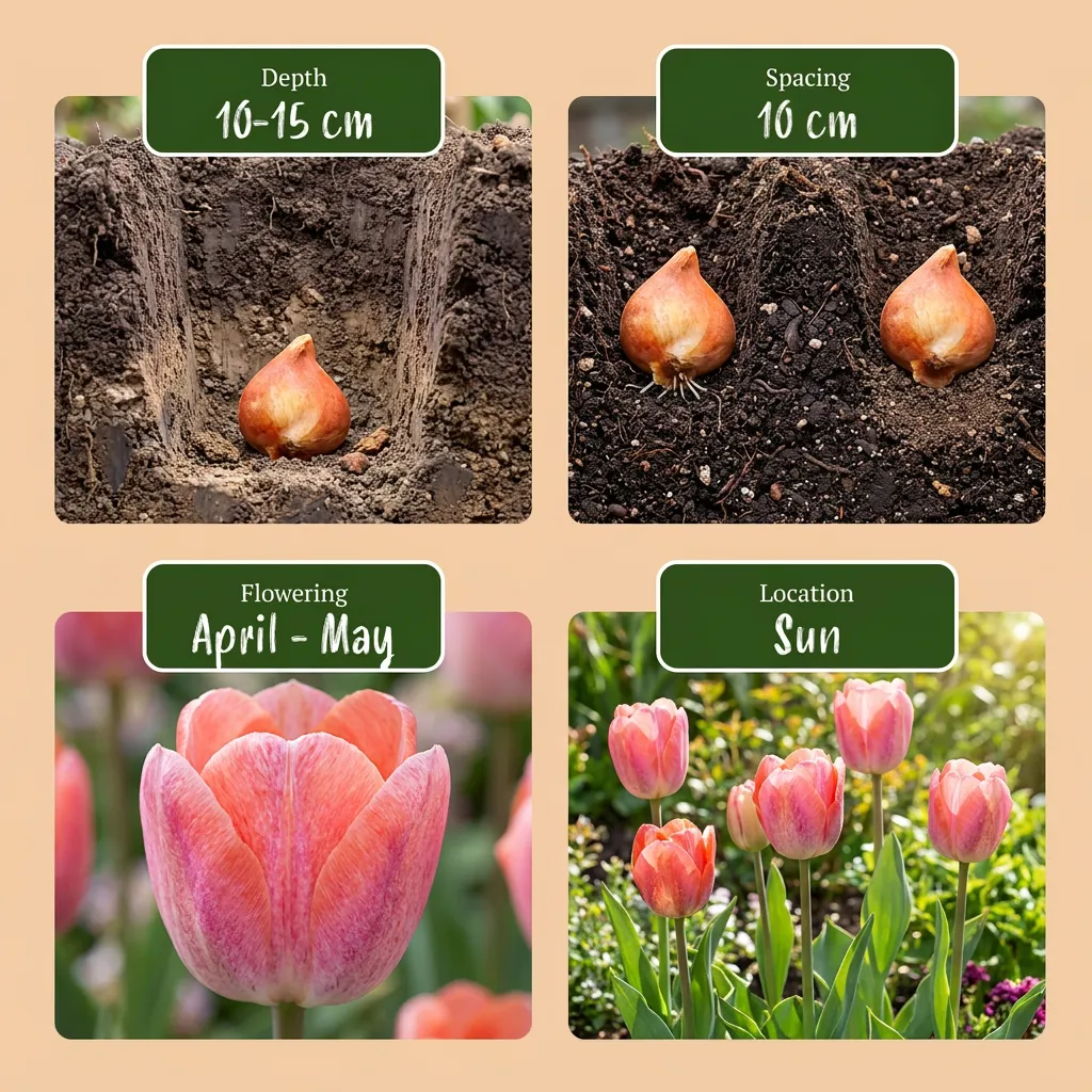 Plant and Stories Positive Vibe tulipe 20 bulbes calibre 11/12