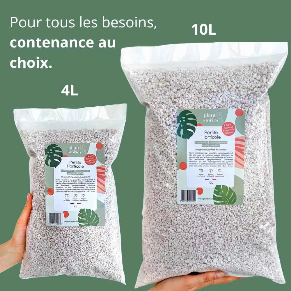 Plant and Stories perlite horticole substrat drainant 4L