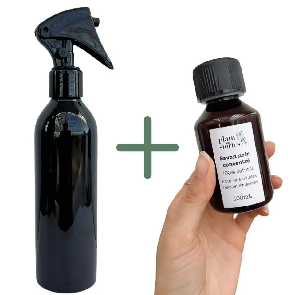 Plant and Stories Duo pulvérisateur 250ml + savon noir 100ml