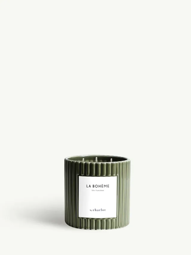 By Charlot La Bohème bougie parfumée 510 g iris santal