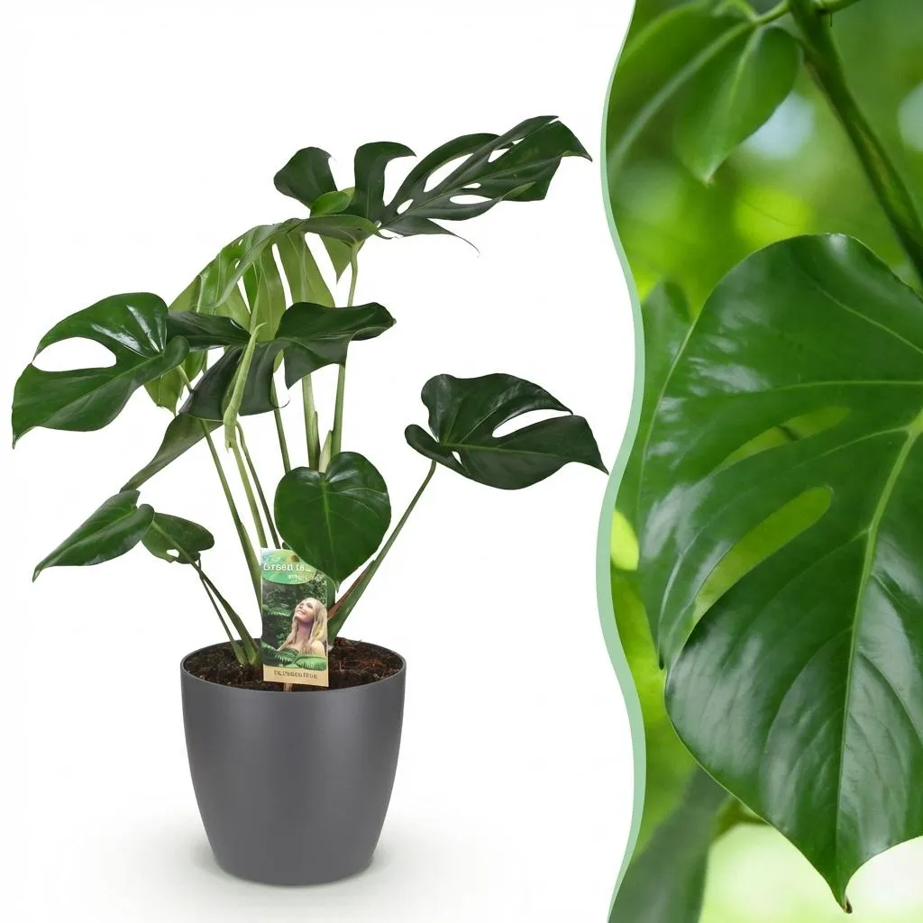Plant and Stories Monstera Deliciosa plante 21 cm 70 cm