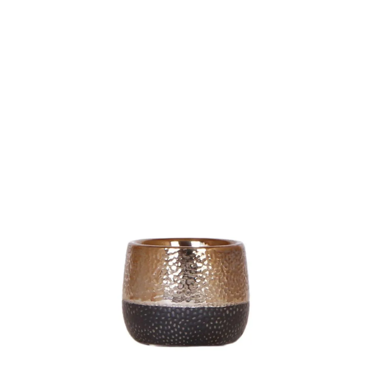 Plant and Stories Elite cache-pot céramique doré 9 cm