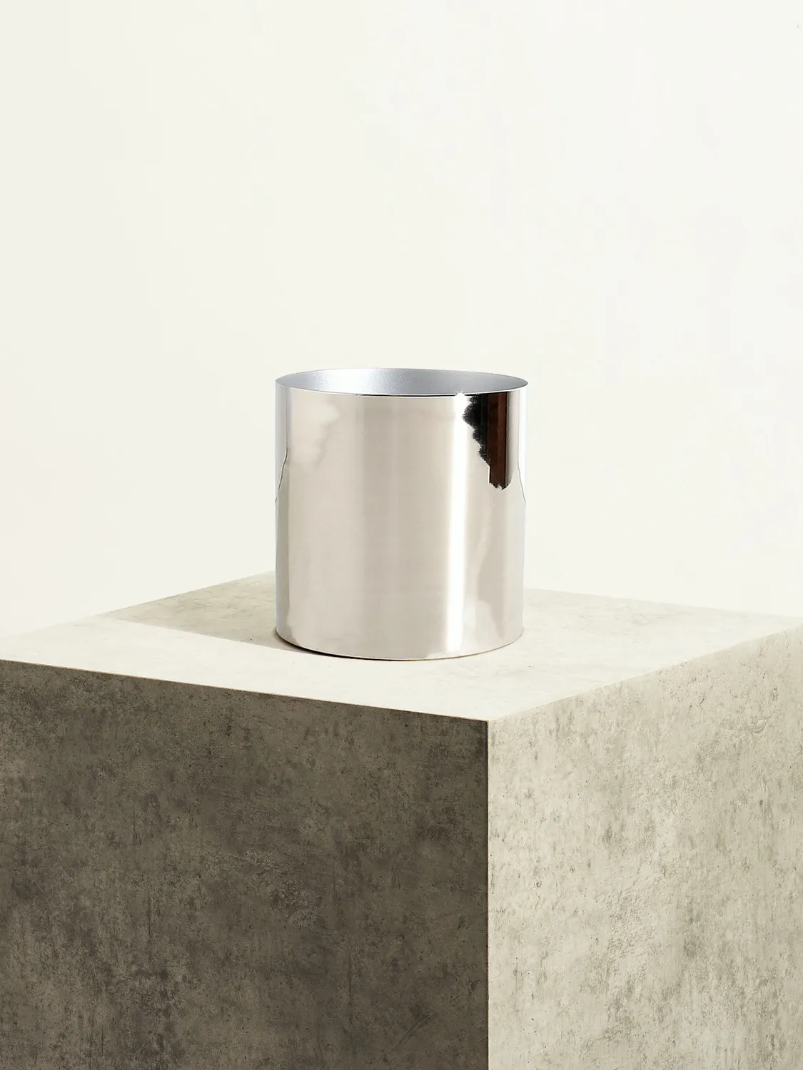 By Charlot Iconiques pot argent brillant 14 cm métal