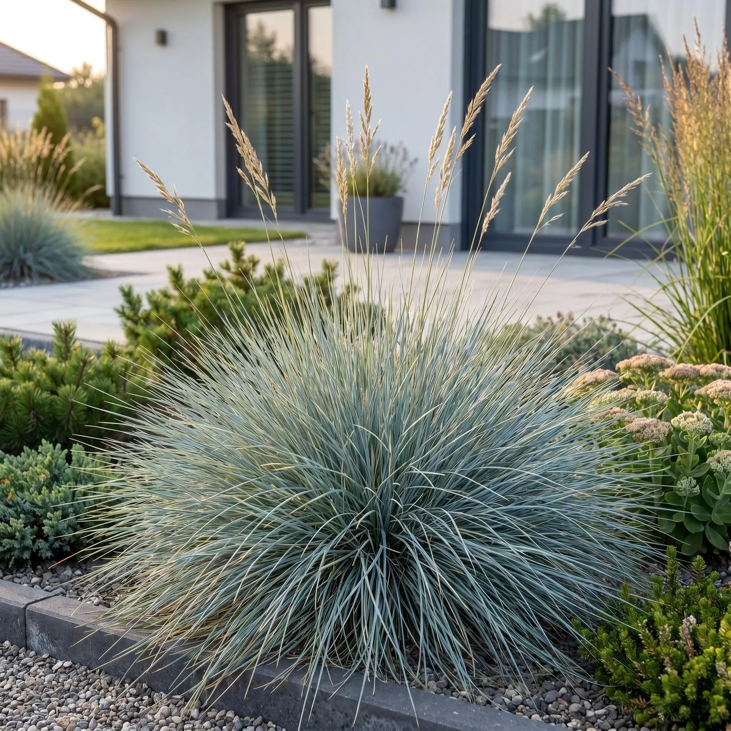 Plant and Stories Festuca Glauca fétuque bleue lot 6 pots 11cm