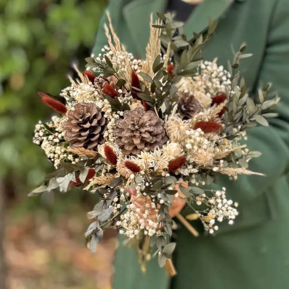 Réconciliation Végétale Pia bouquet fleurs séchées automne