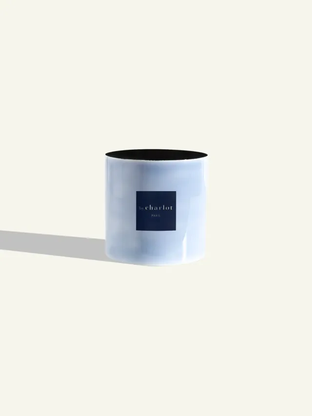 By Charlot Bleu azur cache-pot céramique 14 cm bleu