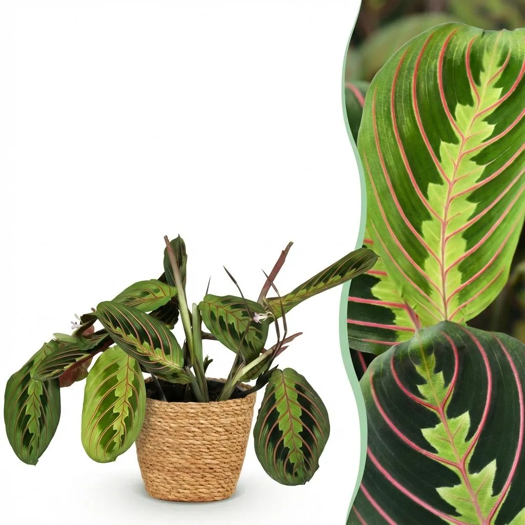 Plant and Stories Maranta Fascinator Tricolour plante 12 cm