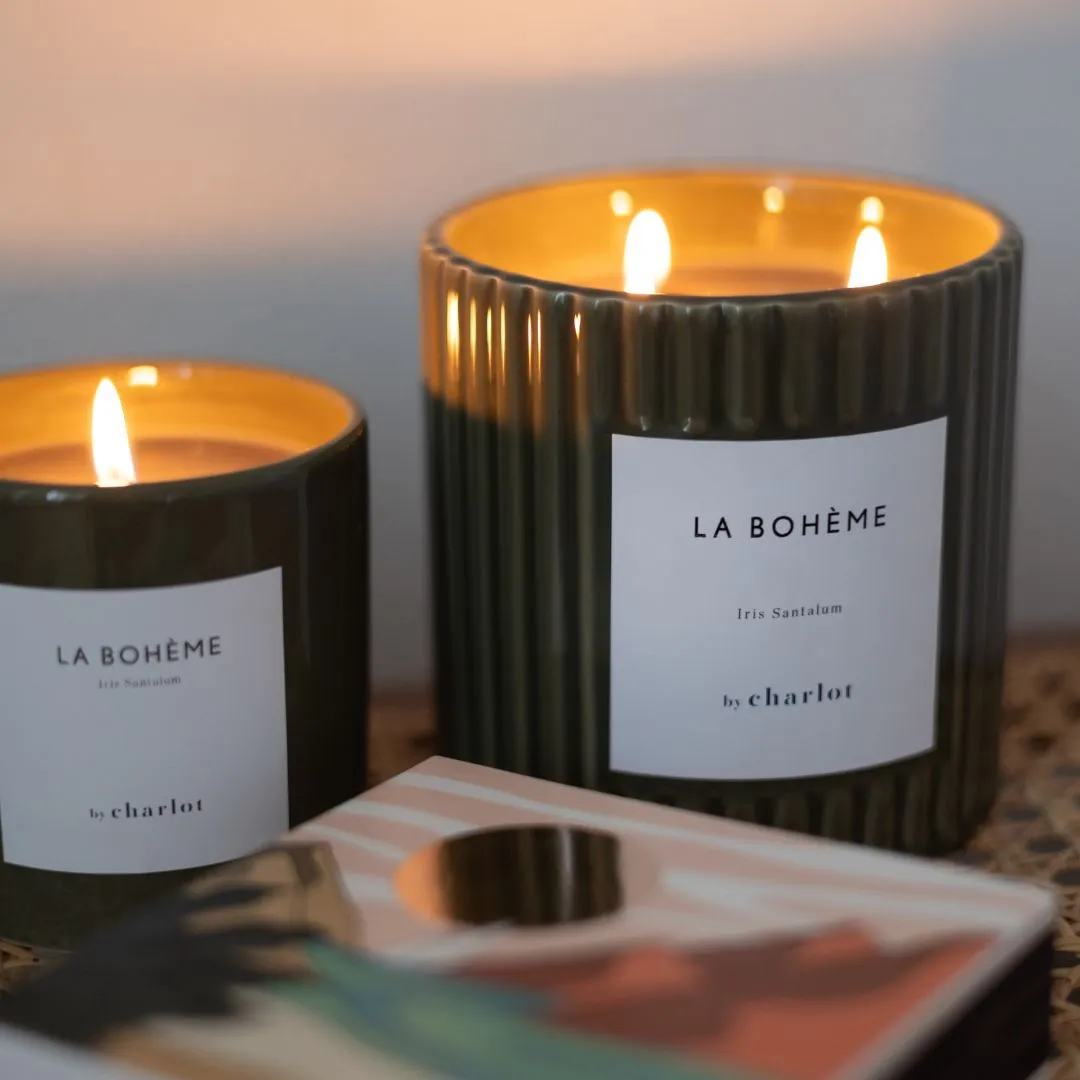 By Charlot La Bohème bougie parfumée 510 g iris santal