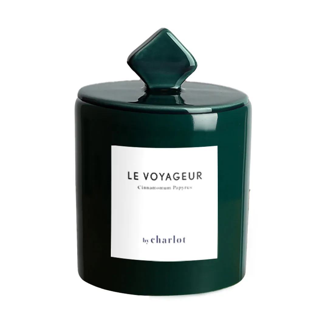 By Charlot Le Voyageur petite bougie parfumée 280g