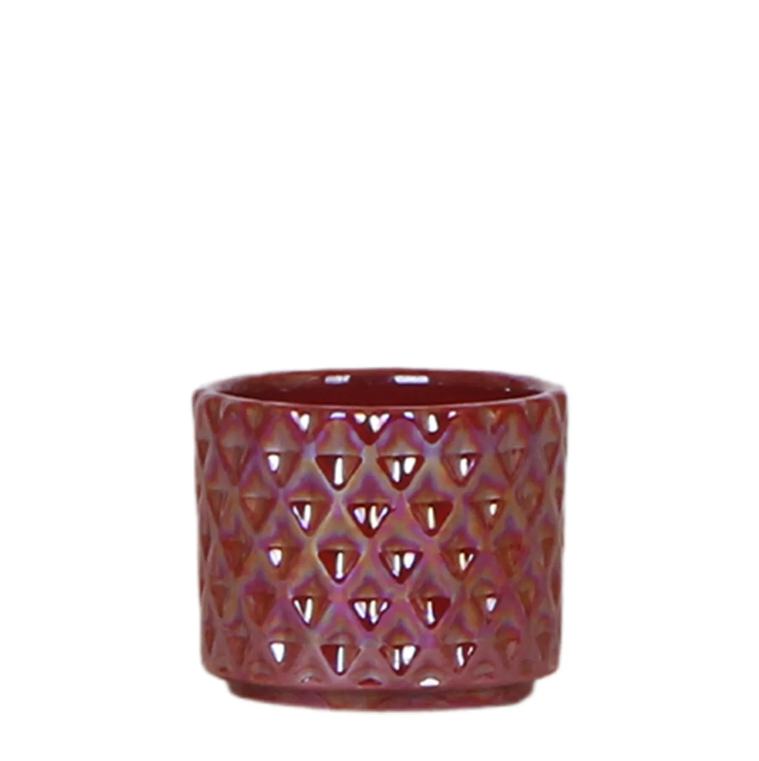Plant and Stories Diamond Pearl cache-pot céramique 9 cm sable