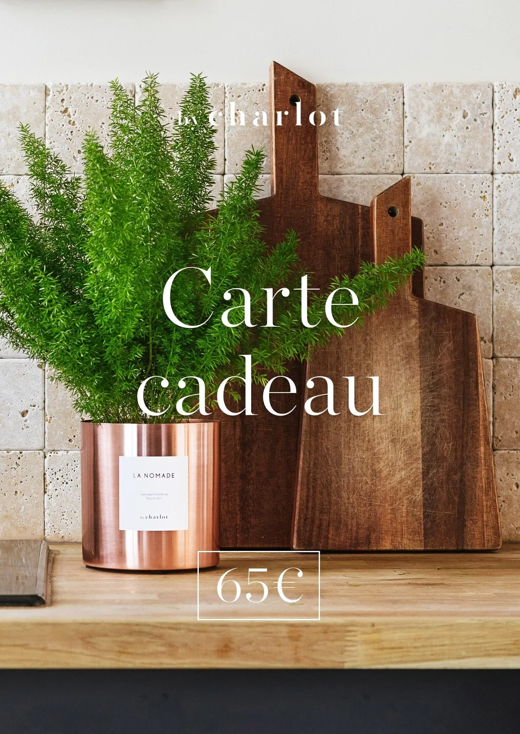By Charlot E-carte Cadeau carte cadeau 35 €
