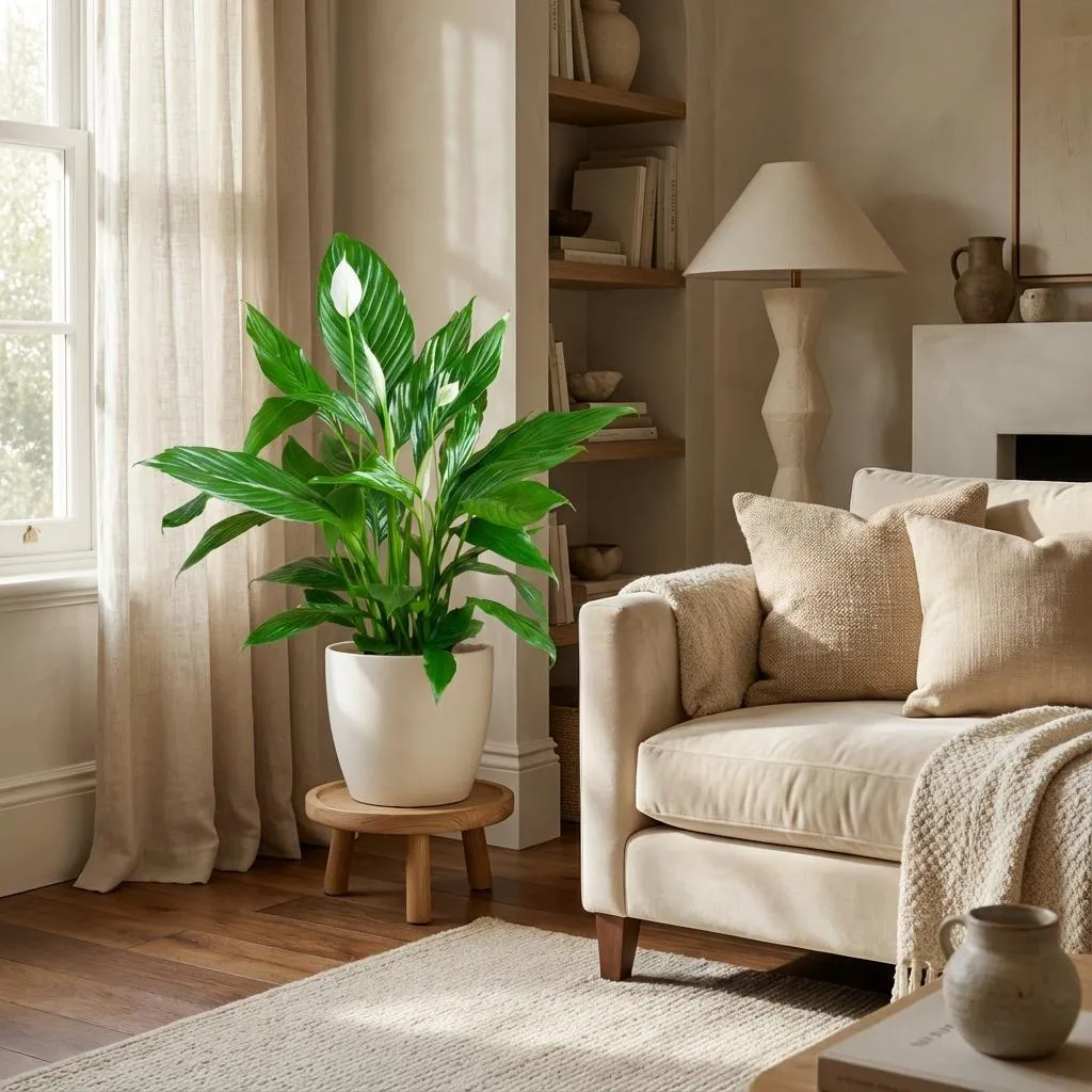 Plant and Stories Spathiphyllum fleur de lune 19 cm
