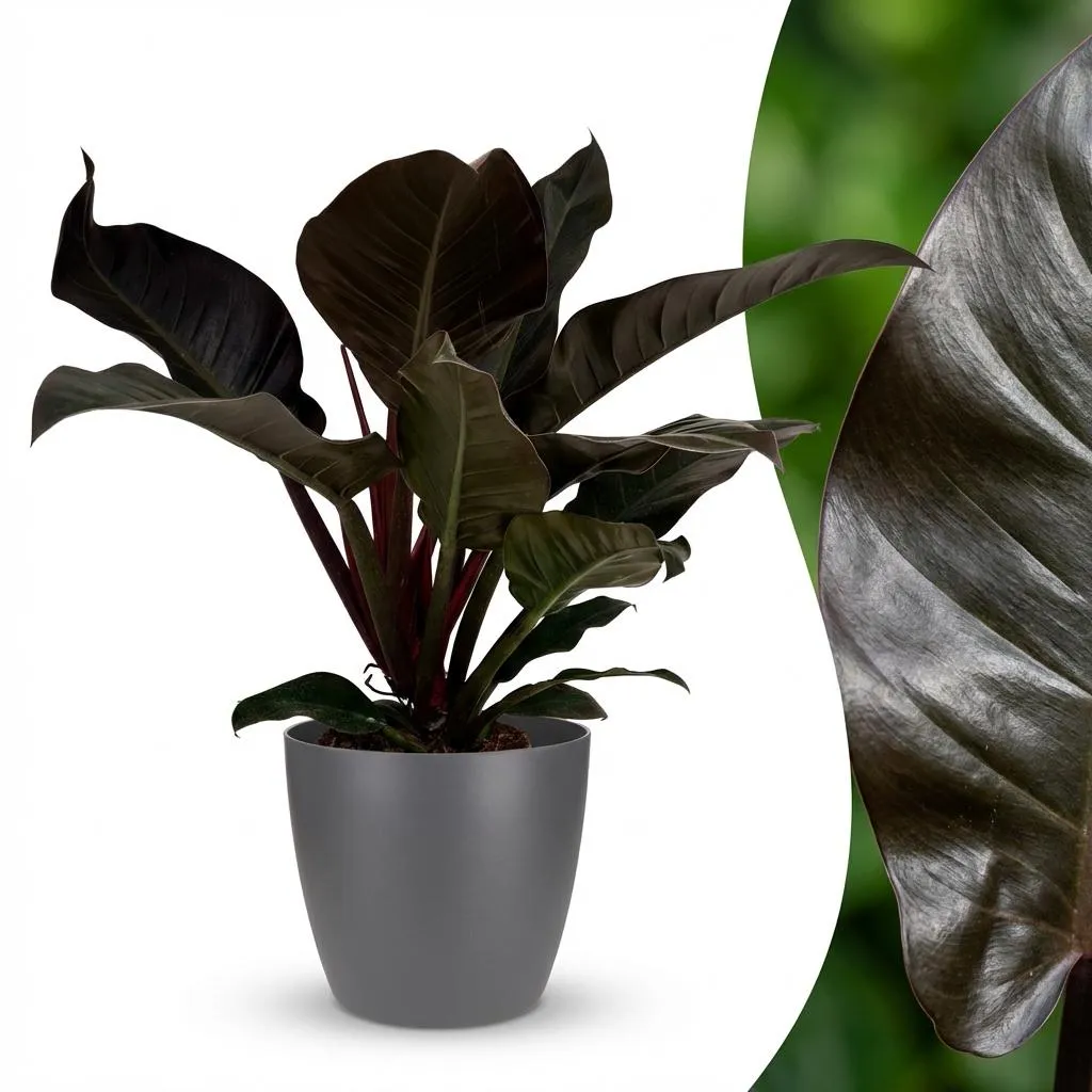 Plant and Stories Philodendron Imperial Red plante pot 19 cm