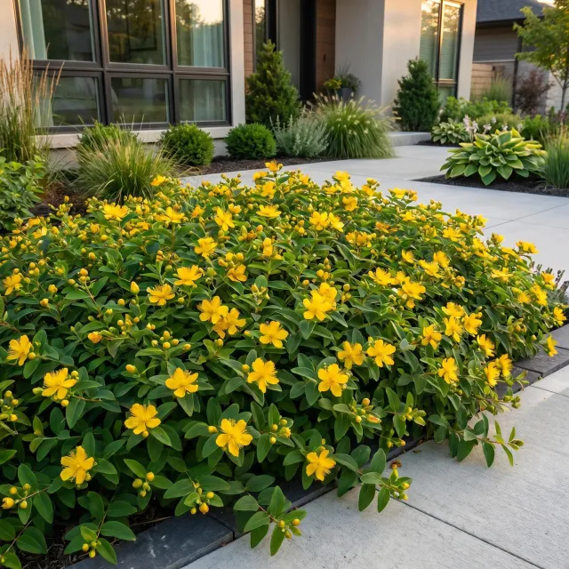 Plant and Stories Millepertuis Hypericum couvre-sol pot 11 cm jaune