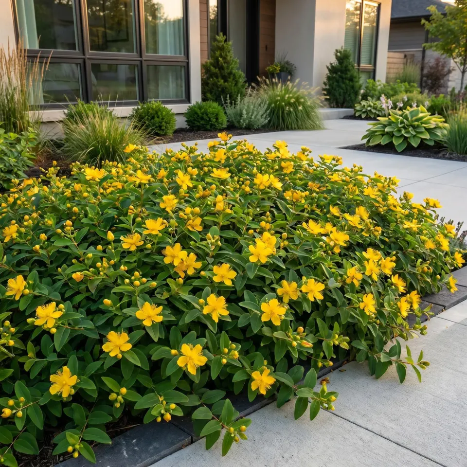 Plant and Stories Millepertuis Hypericum couvre-sol pot 11 cm jaune