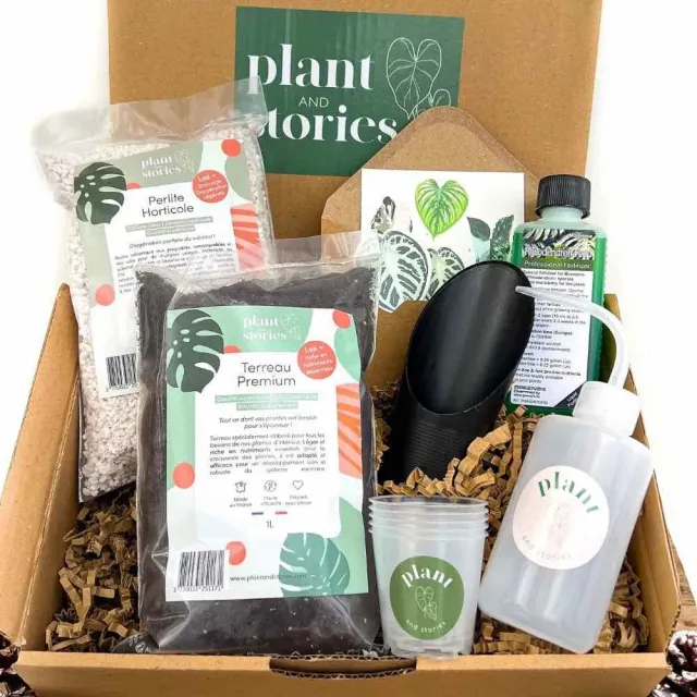 Plant and Stories Rempotage coffret complet 7 pièces