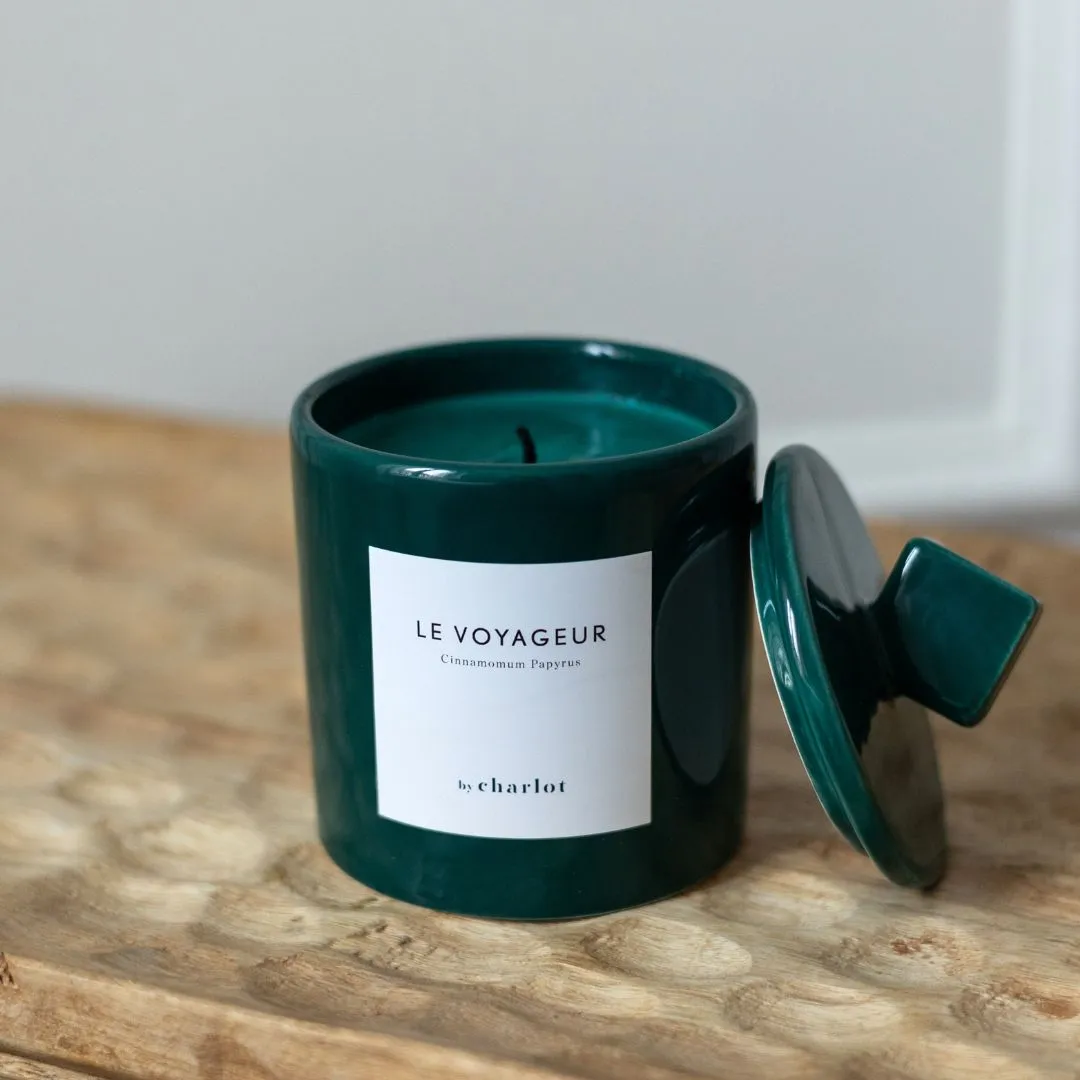 By Charlot Le Voyageur petite bougie parfumée 280g