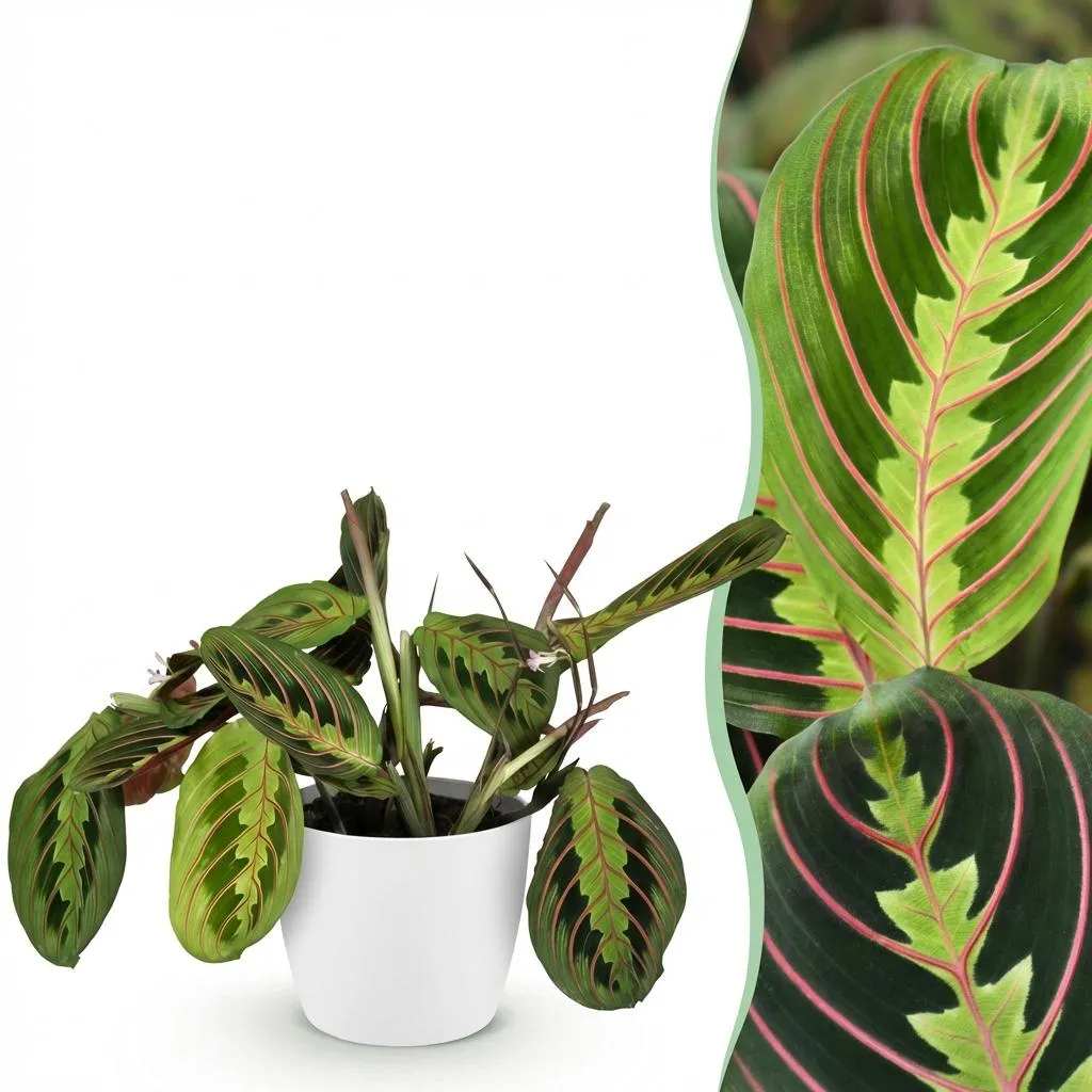 Plant and Stories Maranta Fascinator Tricolour plante 12 cm