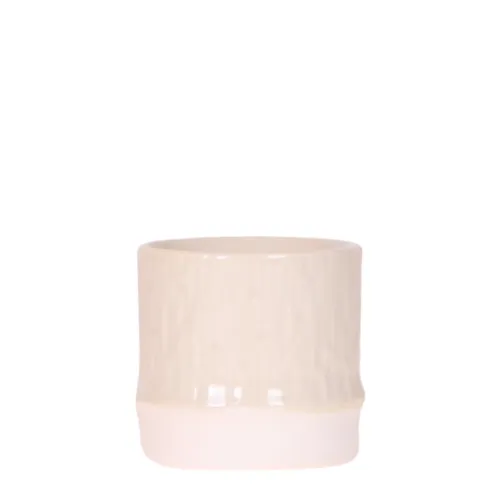 Kolibri Bamboo cache-pot céramique 9 cm sable