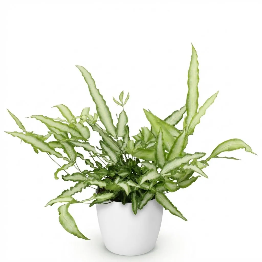 Plant and Stories Pteris Cretica Albolineata fougère pot 12cm 20-30cm