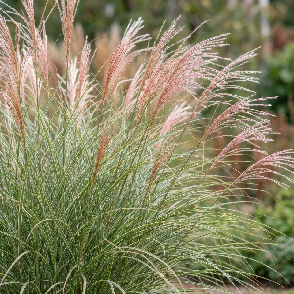 Plant and Stories Miscanthus Morning Light graminée 6 plants pot 11 cm