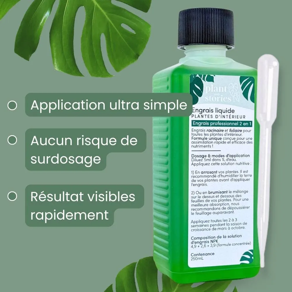 Plant and Stories Duo substrat universel 10L + engrais 250ml rempotage