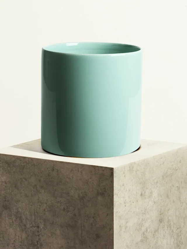 By Charlot cache-pot céramique Vert Céladon 24 cm