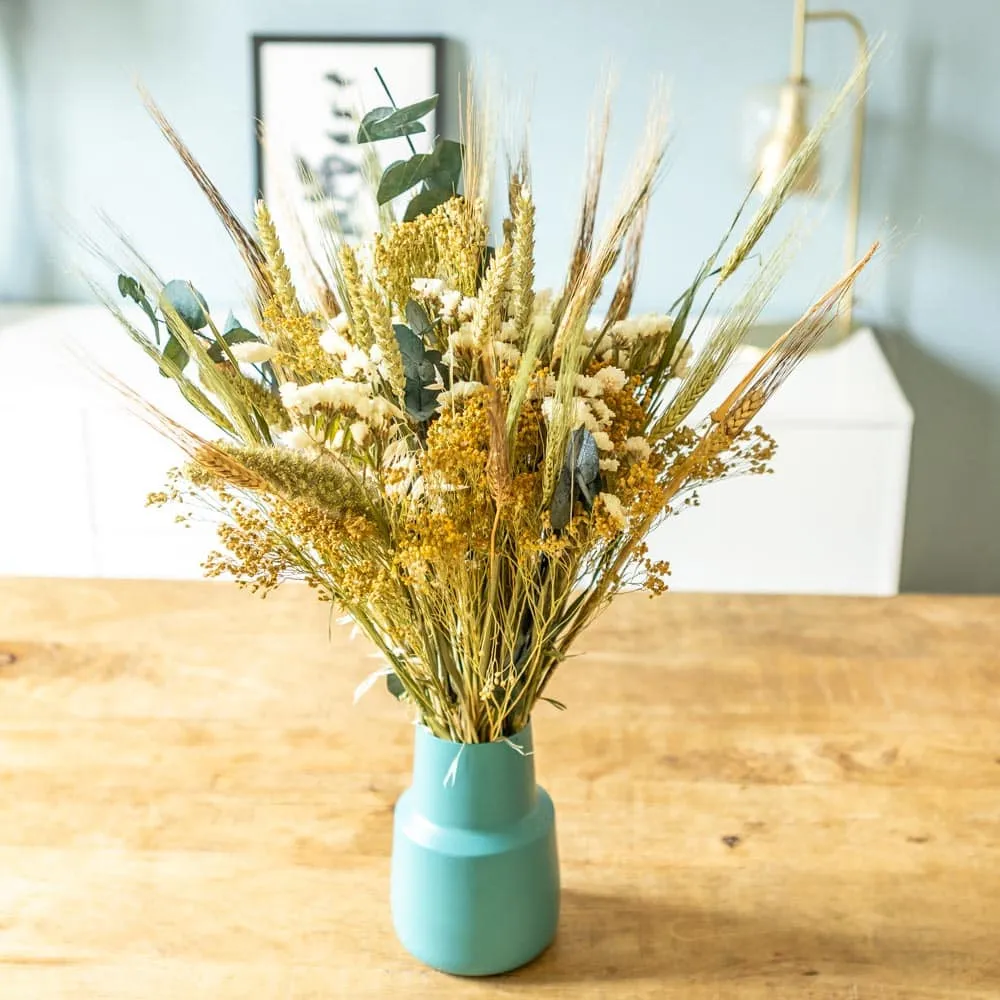 Réconciliation Végétale Suzon bouquet fleurs séchées champêtre 55cm