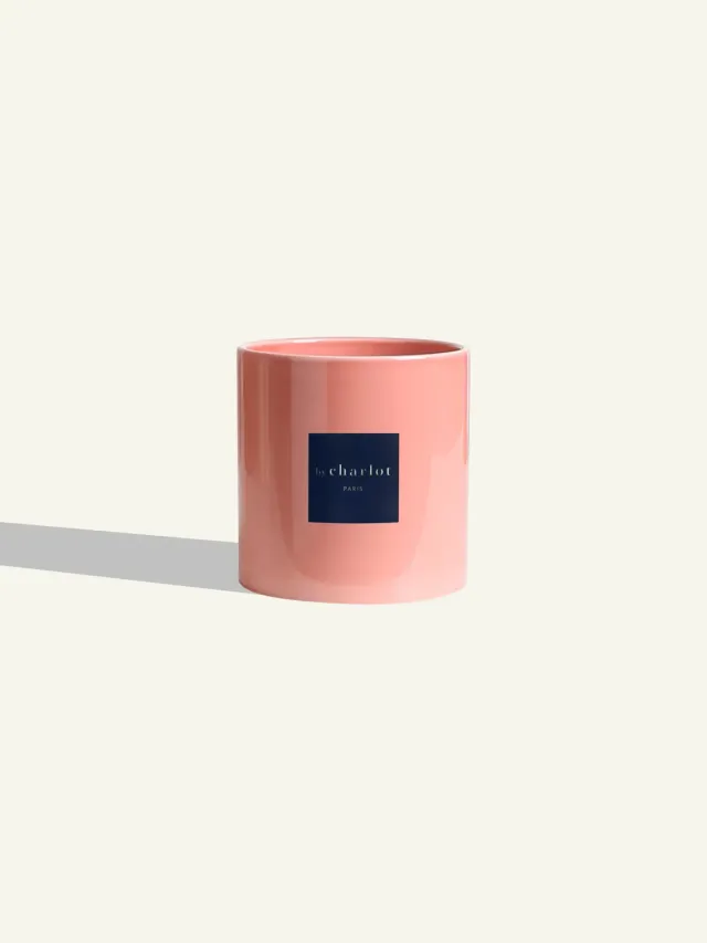 By Charlot Rose Sorbet cache-pot céramique 14 cm rose
