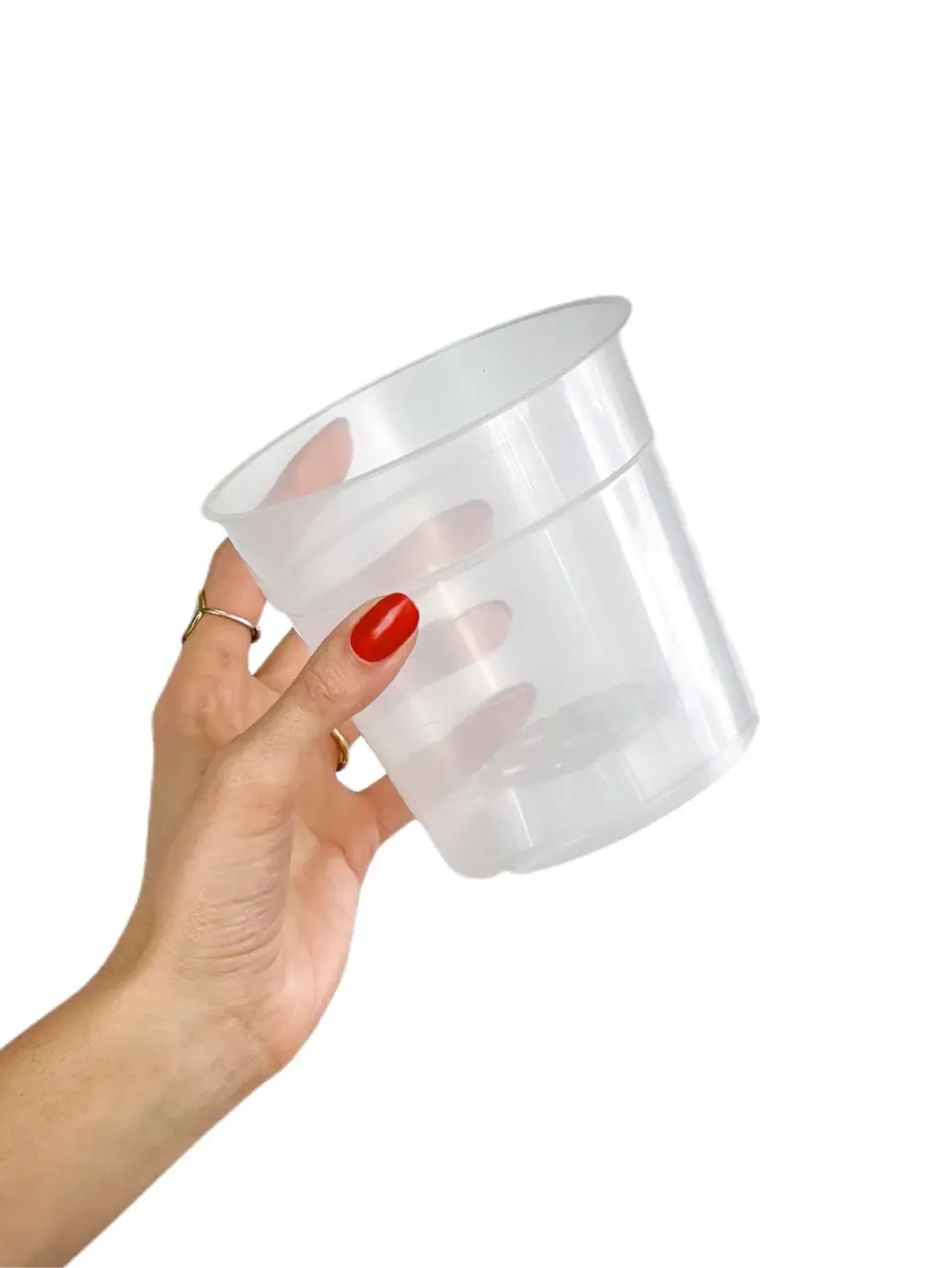 Plant and Stories Pot transparent culture lot 3 diamètre 9 cm