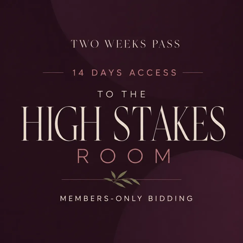 plant.ess High Stakes Pass enchères 2 semaines